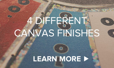 Four canvas types available