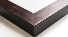 brushed brown frame